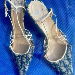 Vintage Dior Sling Back Shoe